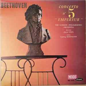 Beethoven, The London Philharmonic Orchestra, Horst Stein, Ludwig Hoffmann - Concerto No 5 "Empereur" Album