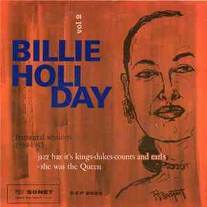 Billie Holiday - Billie Holiday Vol. 2 (Immortal Sessions 1939-1945) Album
